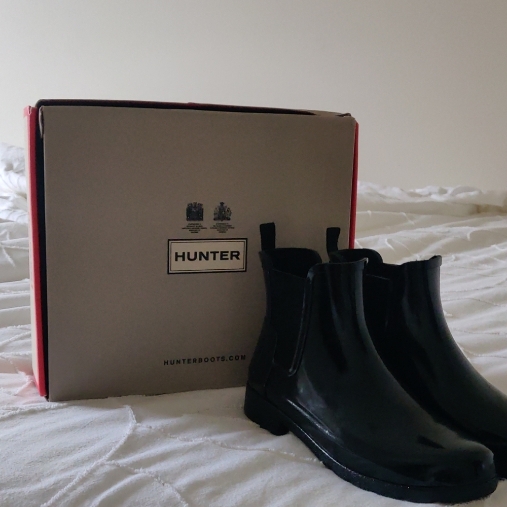 Hunter rain boots sz 7